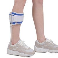 HANGER® Ankle Joint Fixed Bracket - Ideal For Stable Foot And Ankle Fracture, Achilles Tendon Surgery, Acute Ankle Sprains, Post Op Care Integrated Molding Silica Gel Material, right, S