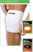 Contoured Knee Pad (Large; White)