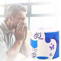 1/5/10Rolls Toilet Paper for Home Using, Silky & Smooth Soft 3-Ply Toilet Paper,Degradable Roll Paper,Bathroom Kitchen Toilet Tissue Paper