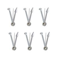 sansheng 6Packs Pipe Tool - Tobacco Pipe Reamer Tamper Pokers Tool，Stainless Steel Pipe Cleaner Cleaning Tool Reamers