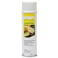 Misty A23820LP Handheld Air Sanitizer/Deodorizer, Lemon Peel, 10oz Aerosol, 12/Carton by AMRA23820LP