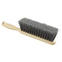 Boardwalk 5408 Flagged Polypropylene Bristle Counter Brush, 8", Tan Handle