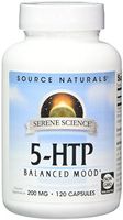 SOURCE NATURALS Serene Science 5-HTP 200 Mg Capsule, 120 Count