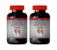 Women Immune System Vitamins - Female Fertility Complex 1310 MG - folic Acid Complex - 2 Bottles 120 Capsules
