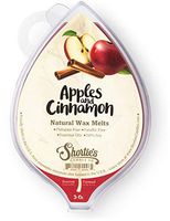 Apples & Cinnamon All Natural Soy Wax Melts - 1 Highly Scented 3 Oz. Bar - Made with Responsibly Sourced Soy and Essential Fragrance Oils - Phthalate & Paraffin Free, Vegan, Non-Toxic