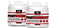 Advanced Molecular Labs - Postworkout Powders, Lean Muscle Growth, Recovery Enhancer, Mixed Berry and Watermelon, 12.3 and 12.3 oz (2-Pack)