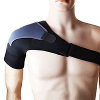 Happy Hours - Right Shoulder Support Joint Compression Protective Gear Adjustable Pad Belts Fitness Sports Shoulder Protector Armor Brace Dislocation Injury Arthritis Pain Shoulder Support Strap