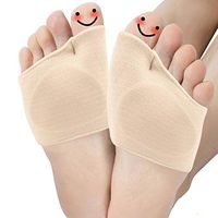 Metatarsal Pads Ball of Foot Cushions, Gel Sleeves Forefoot Cushion Pads, Foot Pad Cushion for Men Women, Insoles for Ball of Foot Pain, Essential for High Heels and Sneakers(2 Pair)