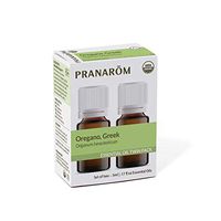 Pranarom Greek Oregano Essential Oil Two Pack (2x5ml), Certified USDA Organic and ECOCERT