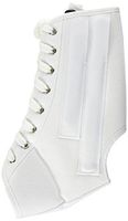 Maxar Canvas Ankle Brace (with Laces), Large, White