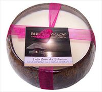 Bungalow Glow, Candle Tuba Rose Coconut 12 Ounce