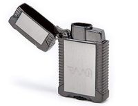 Double Jet Flame Lighter | Flip Top | Refillable Butane | Gun Metal - by RAAM
