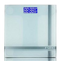 sphygmomanometer LPY-High Precision Digital Bathroom Body Weight Scale, Automatic Start/Stop 6 Mm Tempered Glass Blue Night Backlight, A3