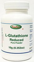 NuSci L-Glutathione Reduced Powder Powerful Antioxidant Immune Support (10 Grams (0.352 oz))
