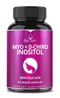 Myo & D-Chiro Inositol with Folic Acid Clinically Researched Blend | Most Optimal 40:1 Ratio | Hormonal Balance & Ovarian Function Support for Women | 30 Days Supply