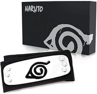 Atenia Naruto Cosplay Headband, Naruto Costume Leaf Village Ninja Headband Kakashi Cosplay