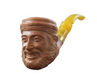 ROOGU Smoking Pakistan Dokha Designer Hand-Carved Smoking Pipe [ Bruyère Wood ] Active Carbon Filter
