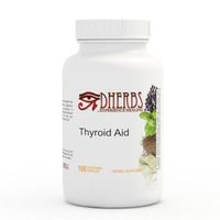 Dherbs Thyroid Aid, 100-Count Bottle