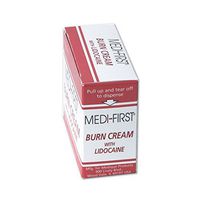 Medique MP47769 Medi-First Burn Cream, 0.9 g, Red/White (Pack of 6)