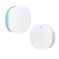 Govee Upgraded Wireless Doorbell, IP66 Waterproof Door Bell Chime Operating at 1000 Feet with 36 Melodies 5 Volume Levels & LED Flash Doorbell kit for Home Office School