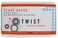 Twist, Naked Sponge, 100% Cellulose, 1.00 EACH (Pack of 12) ( Value Bulk Multi-pack)