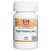 Rite Aid High Potency Iron Tablets - 100 Count