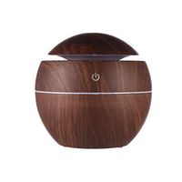 Kouye Aroma Essential Oil Diffuser USB Wood Grain Ultrasonic Cool Mist Whisper-Quiet Humidifier Air Purifier