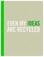 Knock Knock Kraft Journal, Even My Ideas are Recycled
