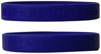 The Braille Store Set Of 8 Print-Braille Wristbands With Catchy Phraises