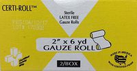 Certi-Gauze Roll (211-024) 2" x 6 yds. # 634