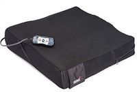 Roho Hybrid Elite Wheelchair Cushion with Smart Check Pressure Sensor Remote, 16 x 18 - Contoured Foam Base and Adjustable Pressure Relief Air Seat - with Pump, Cover, Repair Kit