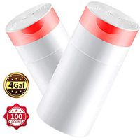 KONE Drawstring Trash Bag, 4 Gallon Small Garbage Bags Extra Thick Wastebasket Bin Liners Plastic Trash Bags for Bathroom, Bedroom, Office, Car, Kitchen and Home, 100 Count