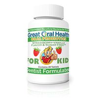 Children's Oral Probiotics ~ Dentist Formulated 30 Lozenge Bottle ~ Seven Strains with Blis K12 & M18 ~ Probiotics for Kids ~ Attack Bad Breath, Cavities and Gum Disease ~83 Page eBook Included!
