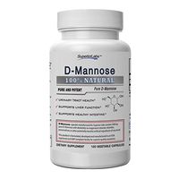 Superior Labs – Best D-Mannose NonGMO Additive Free Dietary Supplement – 500mg, 120 Vegetable Capsules – Powerful Prebiotic – Boosts Urinary Tract Health – Supports Digestive Health & Liver Function
