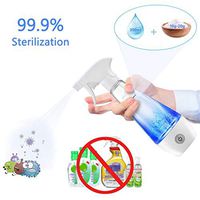 Portable Detergent Maker 300ml Spray Bottle? Multipurpose Household Sodium Hypochlorite Generator Machine Portable Hypochlorous Acid Water Generator Water and Salt (300ml)