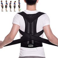 Back Braces for Posture- Align Spine Relieve Back, Neck and Shoulder Pain for Students, Office Worker- Unisex Back Support Belt (S)