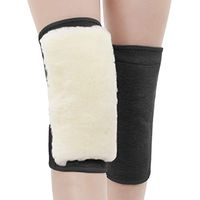 Women Men Winter Warm Knee Brace Thermal Cashmere Knee Sleeve Leg Guards Protector Kneelet Anti-Slip Outdoor Kneecap Brace Knee Warmer Coldproof Knee Wraps Pads