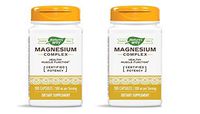 Nature's Way Magnesium Complex, 100 Capsules, Pack of 2