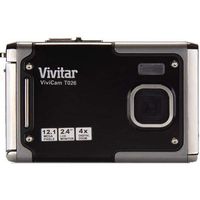 Vivitar Vivicam T026 12.1 Megapixel Digital Camera - Gray