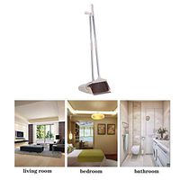 KIOLPO Broom and Dustpan Set Cleaning Supplies - Easy Assembly Great Use for Home Kitchen Room Office Lobby,Upright Broom and Dustpan Combo
