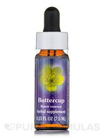 Flower Essence Services Supplement Dropper, Buttercup, 0.25 Ounce