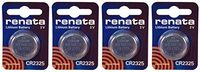 Renata CR2325 Lithium Coin Battery X 4 Batteries