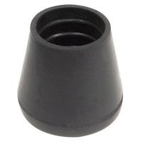 Protective Leg Tip, Slipon, Rd, 55/64", PK25