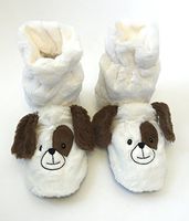 Microwavable Aromatherapy Cozy Hugs Bootie Slippers - Dog