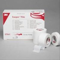 3M Transpore White Surgical Tape (1" X 10 yds Box of 12)
