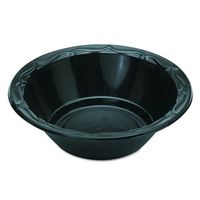 Genpak Silhouette Plastic Dinnerware GNP BLK21