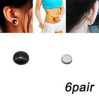 RollingBronze 1/4/6/10Pairs Weight Loss Earring Bio Magnetic Slimming Stimulating Acupoints Health Acupressure