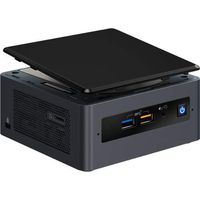 Intel NUC NUC8i5BEH Mini PC/HTPC, Intel Quad-Core i5-8259U 2.3GHz, 8GB DDR4, 240GB SSD, Windows 10 Pro, WiFi, Bluetooth, 4k Support, Dual Monitor Capable (i5 NUC Tall 8GB RAM + 240GB SSD)