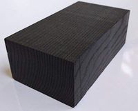 Black bog oak blank for pipe of size 50 mm 75 mm 145 mm