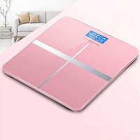 KONGZIR Weighing Scale Bathroom Scales, Body Fat Scale, Digital Wireless Weight Scales, Weight Balance Scale Max 180kg, Black